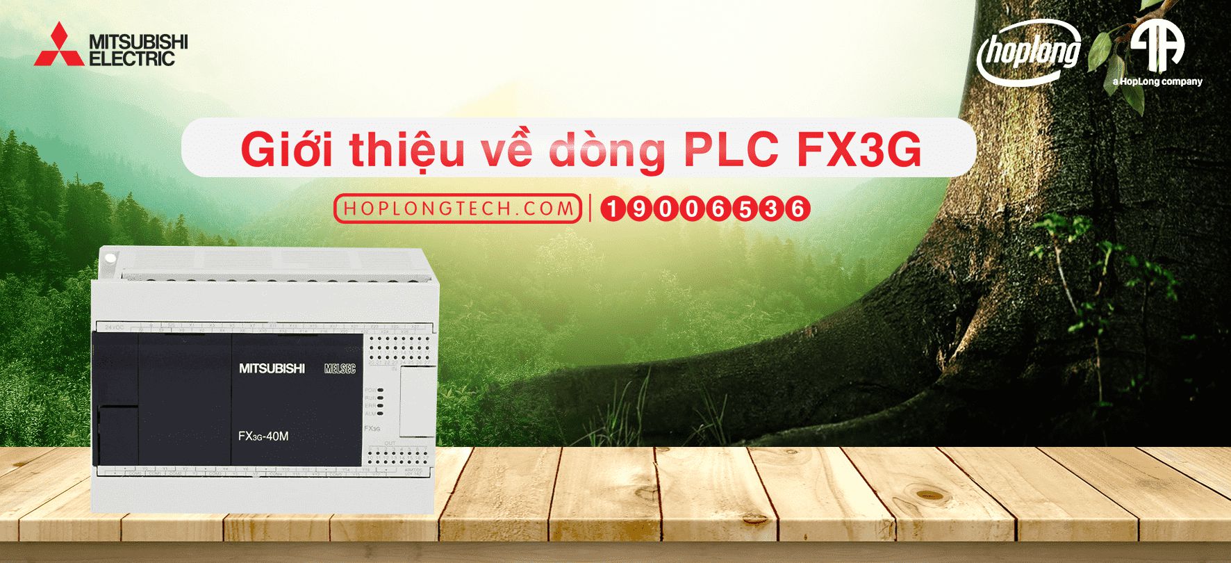 [MITSUBISHI] Giới thiệu về dòng PLC FX3G